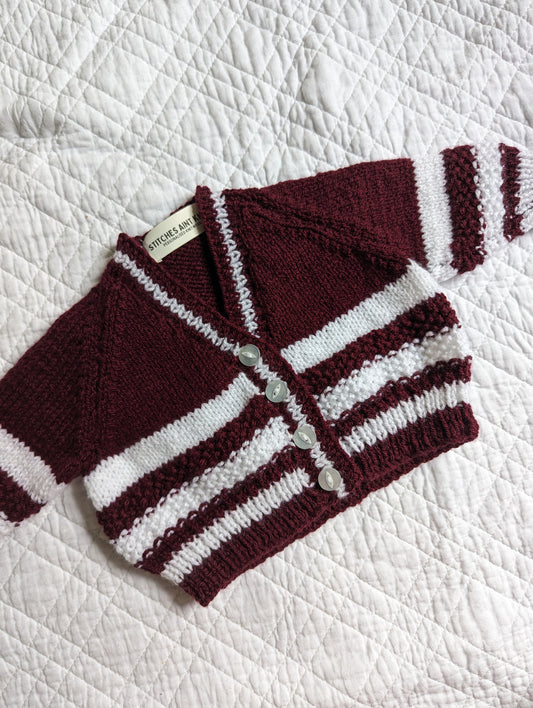 0-3 Months | Hand Knit Cardigan