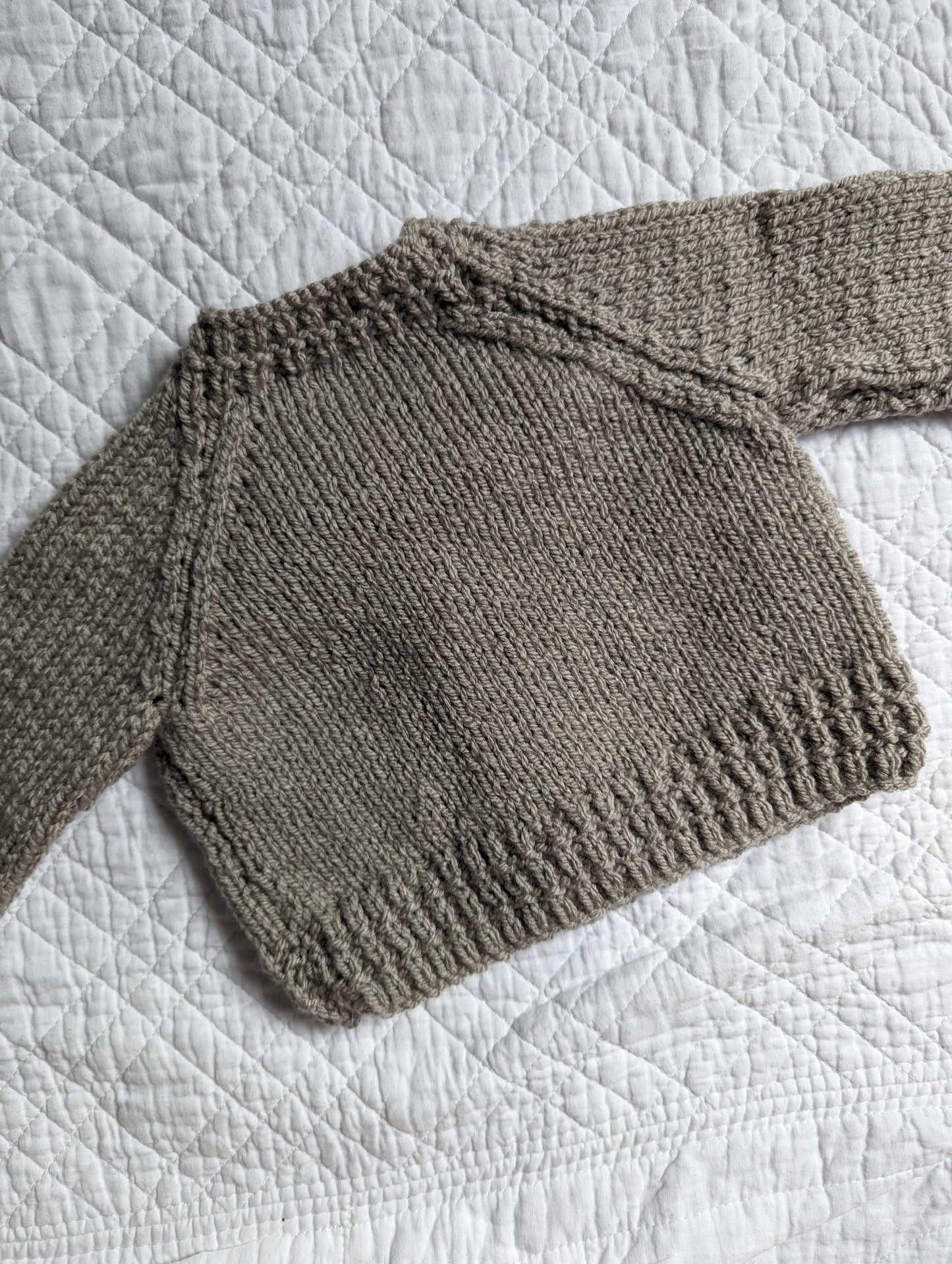 0-3 Months | Hand Knit Cardigan