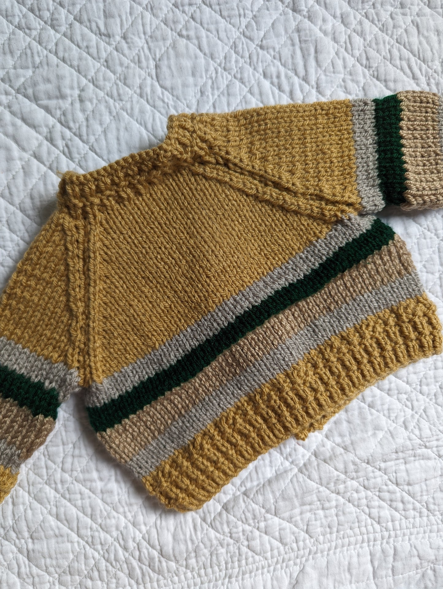 3-6 Months | Hand Knit Cardigan