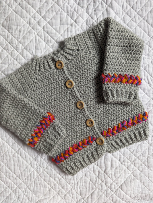 Newborn | Hand Crochet Cardigan