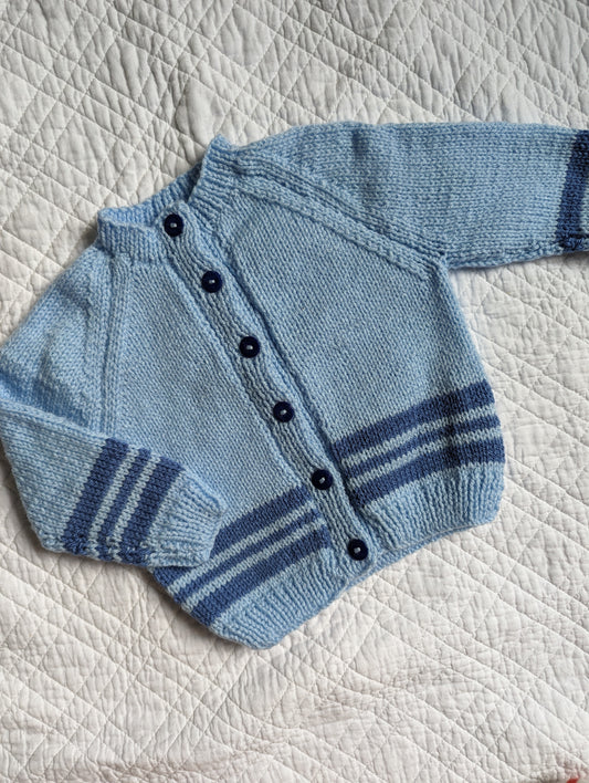 6-12 Months | Hand Knit Cardigan