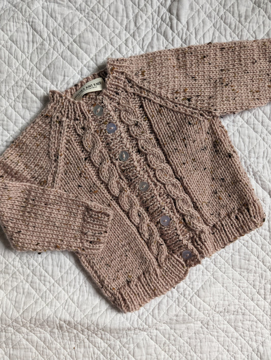 6-12 Months | Hand Knit Cardigan