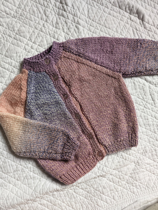 1-2 Years | Hand Knit Cardigan