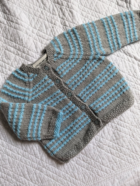 6-12 Months | Hand Knit Cardigan