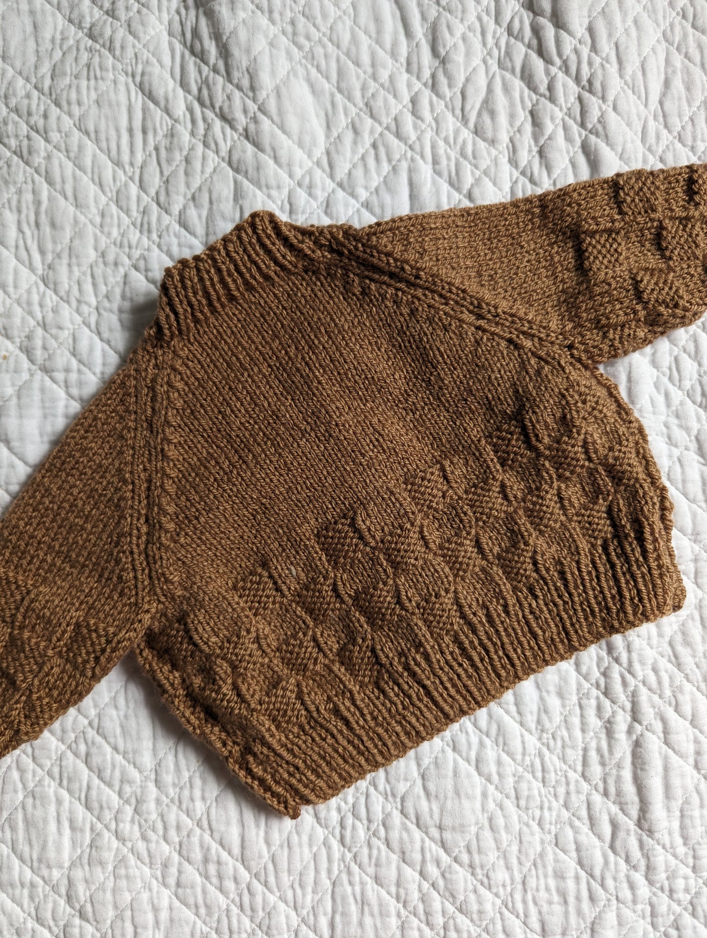 3-6 Months | Hand Knit Cardigan