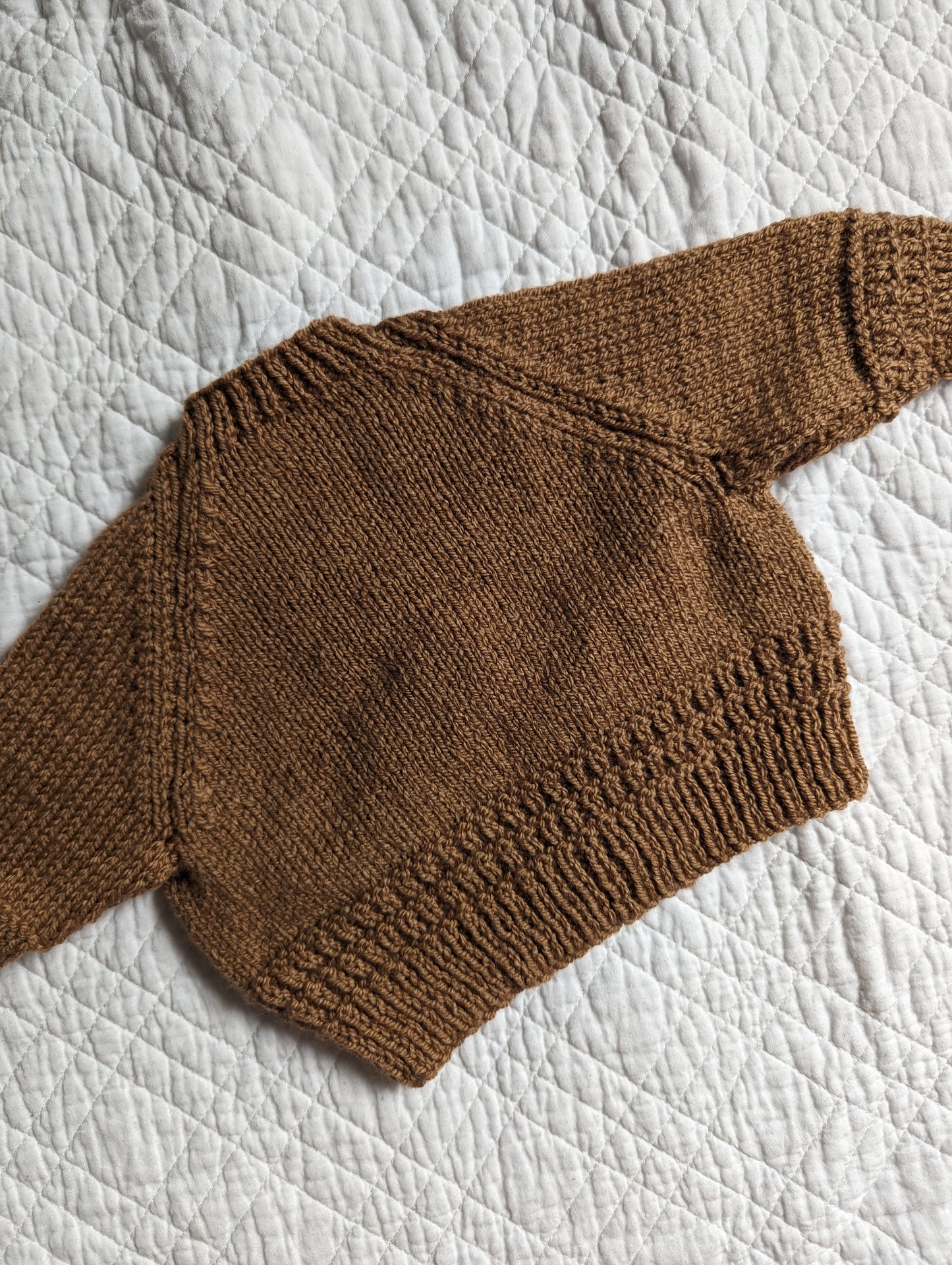 3-6 Months | Hand Knit Cardigan