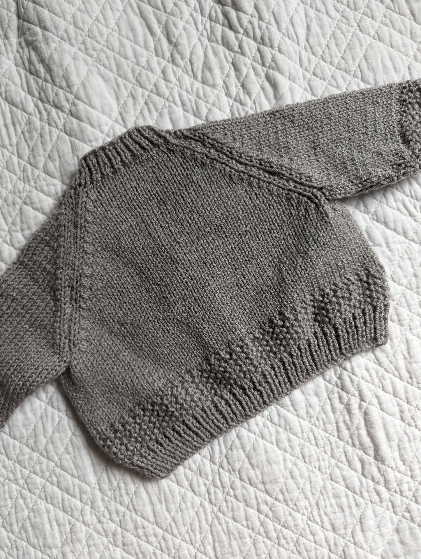 3-6 Months | Hand Knit Cardigan