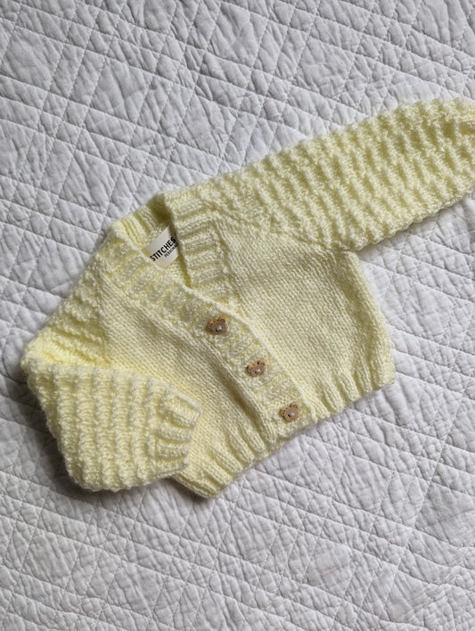 Newborn | Hand Knit Cardigan