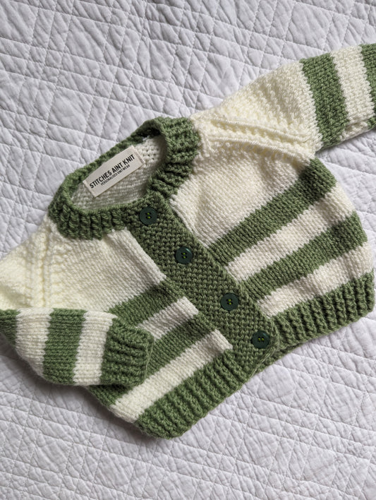 6-12 Months | Hand Knit Cardigan