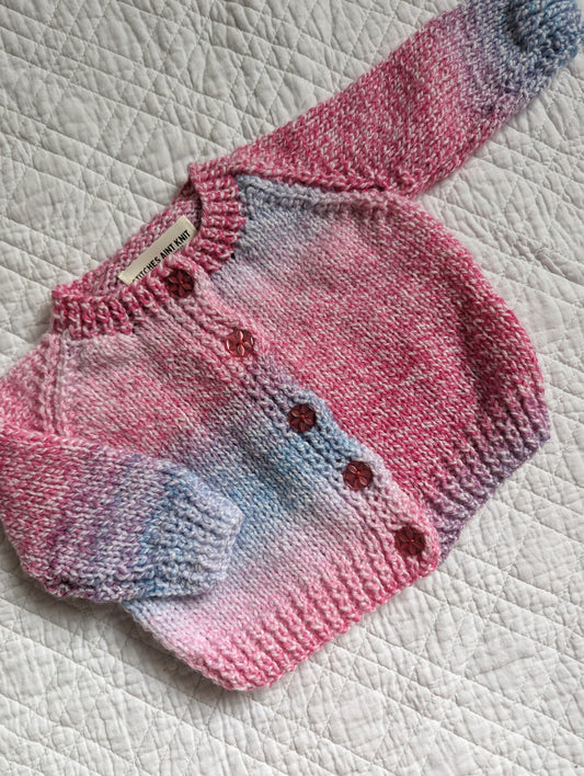 6-12 Months | Hand Knit Cardigan