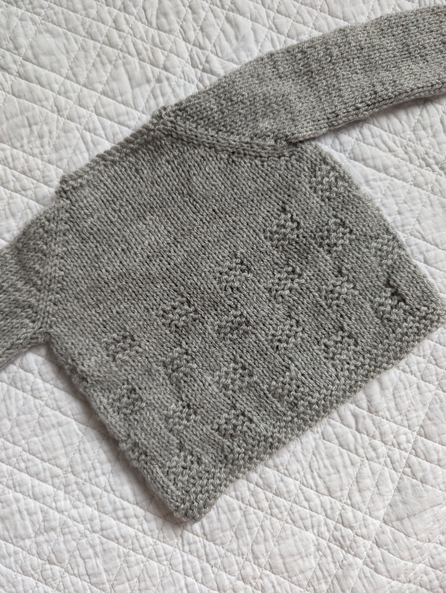 3-6 Months | Hand Knit Cardigan